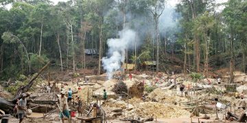 La Amazonía brasileña sufre con el avance de minería, principalmente la ilegal