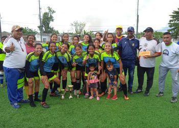 Atlético Parque Chama campeón del torneo de Fútbol Femenino en El Vigía