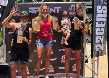 Trujillana Estafanía Araujo obtiene el primer lugar en el IV Triatlón Olímpico Ciudad Cumaná 2021