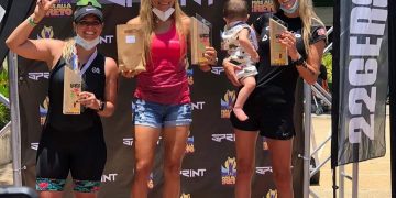 Trujillana Estafanía Araujo obtiene el primer lugar en el IV Triatlón Olímpico Ciudad Cumaná 2021