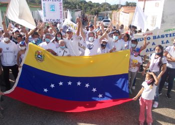 CAG  presidió reunión y caminata de activistas y militantes de Acción Democrática en Rafael Rangel