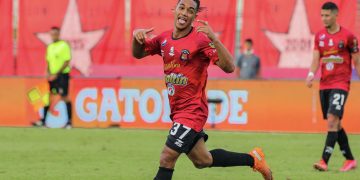 Vigiense Manuel Sulbaran marcó su primer gol en el profesional con Caracas FC