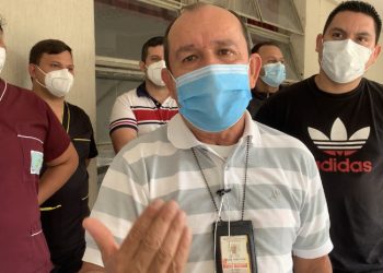 Solo ganan 3$ al mes y ni dotación mínima de bioseguridad tienen  hospital central de San Cristóbal
