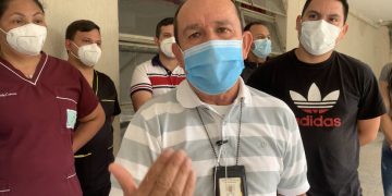 Solo ganan 3$ al mes y ni dotación mínima de bioseguridad tienen  hospital central de San Cristóbal