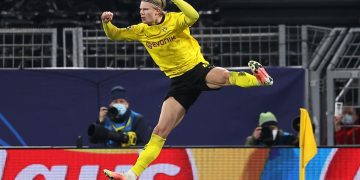 Haaland, mejor delantero de la Liga Campeones de la temporada 2020/21