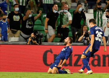 0-1. Dani Carvajal le devuelve la sonrisa al Real Madrid