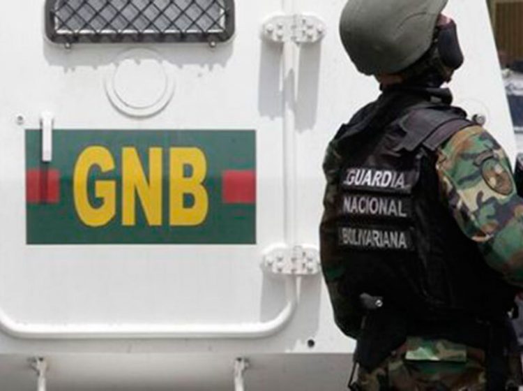 La GNB informó de los operativos en las zonas rojas de Caracas y Miranda