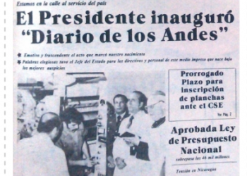 Un día como hoy hace 43 años nació Diario de Los Andes