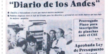 Un día como hoy hace 43 años nació Diario de Los Andes