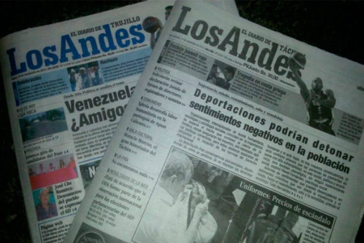 En las páginas del Diario de Los Andes se acumulan 43 años de noticias que informaron a los lectores y le permitieron al pueblo expresarse libremente.
