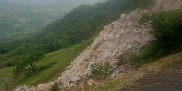 Incomunicados habitantes en el municipio Córdoba tras deslizamientos de tierra