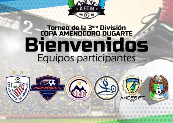 Este jueves inicia el torneo amistoso Copa ”Amenodoro Dugarte” para los aspirantes a Tercera División en Mérida