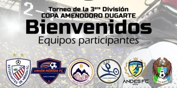 Este jueves inicia el torneo amistoso Copa ”Amenodoro Dugarte” para los aspirantes a Tercera División en Mérida