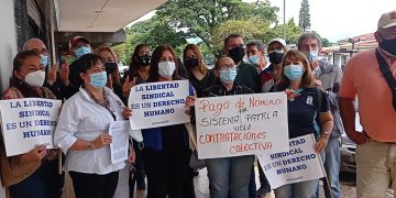 Inconformes dirigentes gremiales acuden a la Inspectoría del Trabajo