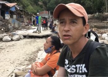 Óscar perdió a tres familiares en la vaguada  de Tovar mientras salvaba a unas 20 personas
