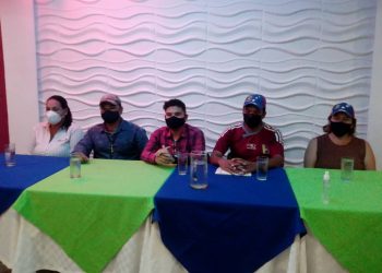 Presentan partido INNOVE a medios de comunicación en Rafael Rangel