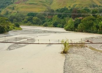 Así se encuentra el Río Boconó este martes #24Ago