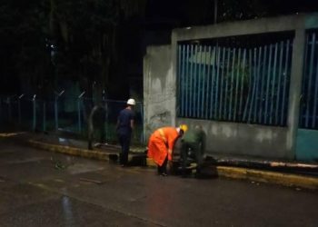 Aguacero de anoche dejó árboles caídos, alcantarillas colapsadas y sin luz a comunidades de Boconó