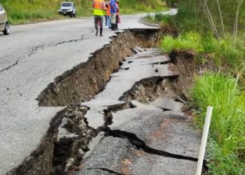 Lluvias afectaron varios tramos de la Carretera Rafael Caldera