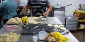 Vecinos de la Palmita llevaron 522 arepas a funcionarios voluntarios en el Mocotíes