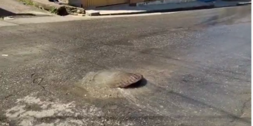 Aguas negras se desbordan en la Primera Sabana de Boconó
