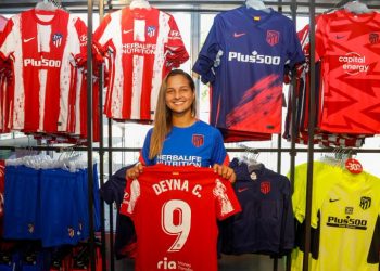 Deyna Castellanos usará el dorsal ‘9’ en el Atleti esta temporada
