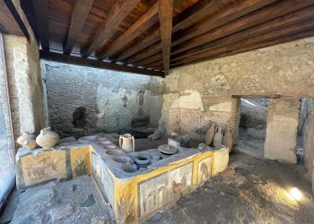 Pompeya se enriquece con la apertura al público de un excepcional termopolio