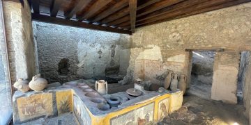 Pompeya se enriquece con la apertura al público de un excepcional termopolio