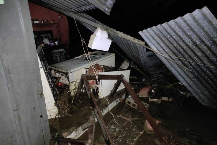 Las lluvias causaron estragos en el municipio Guaraque