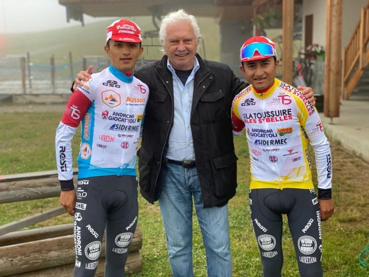 Caída de Santiago Umba en Tour de L'Avenir detiene el gran momento del Androni