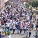 Multitudinaria marcha de JH y Tapias en Motatán