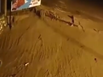 De nuevo las lluvias causan alarma en El Salado Alto