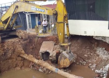 Alcaldía continúa con los trabajos de recuperación en la avenida Ferrero Tamayo
