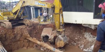 Alcaldía continúa con los trabajos de recuperación en la avenida Ferrero Tamayo