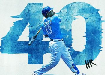 Salvador Pérez hace historia y llega a 40 cuadrangulares esta temporada en la MLB