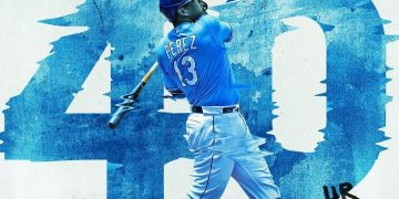 Salvador Pérez hace historia y llega a 40 cuadrangulares esta temporada en la MLB