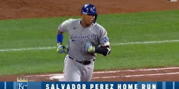 Salvador Pérez sacó el jonrón 43, igualó a Javi López y va por el récord de Jhonny Bench