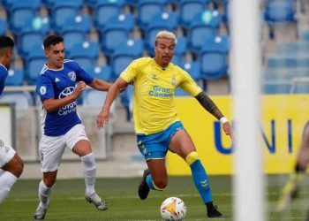 Adalberto Peñaranda marcó su primer gol con Las Palmas en LaLiga2