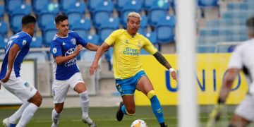 Adalberto Peñaranda marcó su primer gol con Las Palmas en LaLiga2