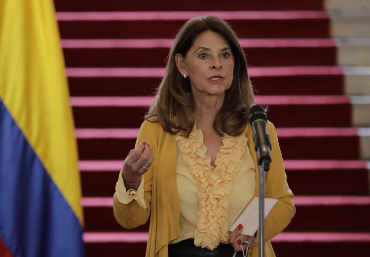 Fotografía de archivo de la vicepresidenta y canciller de Colombia, Marta Lucía Ramírez. EFE/ Carlos Ortega