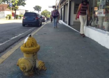 El uso de los Hidrantes se murió en Valera