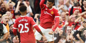 Cristiano celebra su fiesta con doblete y el liderato