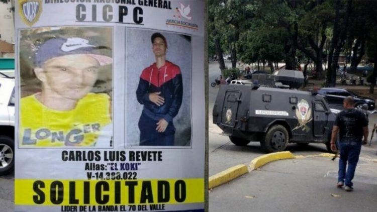 El "Koki", el más célebre de los delincuentes venezolanos en la actualidad.