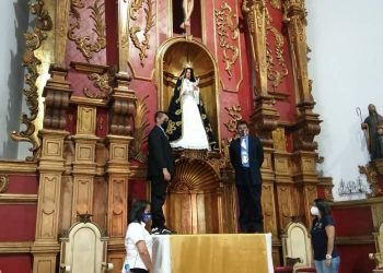 Creyentes trujillanos se preparan para honrar a su patrona, la Virgen de la Paz