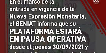 El SENIAT entra en pausa operativa desde el 30 de septiembre