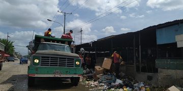 Recolección de desechos a cuentagotas y sin equipos de bioseguridad (I)