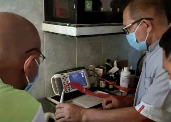 Serpentario.Com realiza trabajo ecográfico a mapanare en presunto estado de gestación