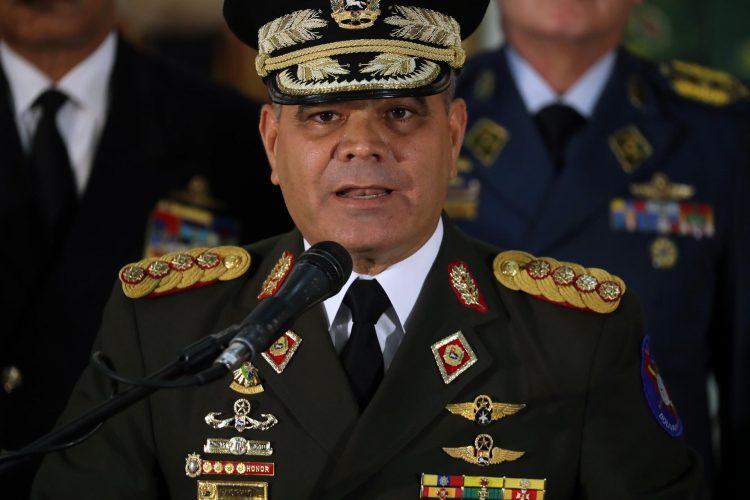 El ministro de Defensa de Venezuela, Vladimir Padrino López, en una fotografía de archivo. EFE/Miguel Gutiérrez