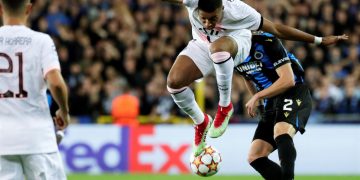 1-1. El PSG de Messi-Neymar-Mbappé no puede con el Brujas