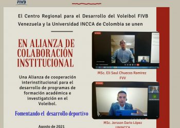 Hay acuerdo entre el CRDV FIVB-Venezuela y la UNINCCA para beneficio del voleibol